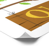 Speciaal bord voor kinderen poster (Hoek)