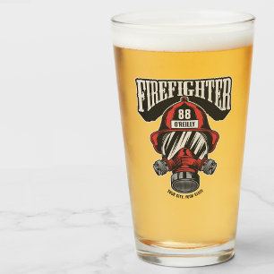 Speciaal brandweerapparaat voor brandweermaskers glas