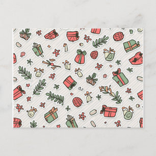 Speciaal briefkaart voor kerst