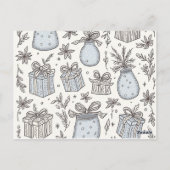 Speciaal briefkaart voor kerst (Achterkant)