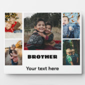 Speciaal broederfotocollage fotoplaat (Voorkant)