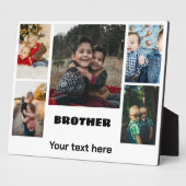 Speciaal broederfotocollage fotoplaat (Zijkant)