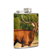 Speciaal bugling Bull Elk Heupfles (Rechts)