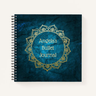 Speciaal Bullet Journal Gold Mandala Notitieboek