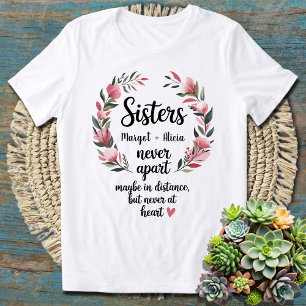 Speciaal cadeau voor je zus, Bond of Sisterhood T-shirt