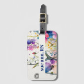 Speciaal cadeau voor reiszuster Afstuderen RN Bagagelabel (Voorkant (verticaal))