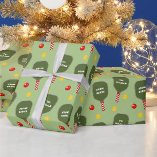 Speciaal cadeautje voor Pickleball Holiday Cadeaupapier