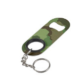 Speciaal Camo Custom Name Army-Man Mini Flessenopener (Achterkant Gekanteld)