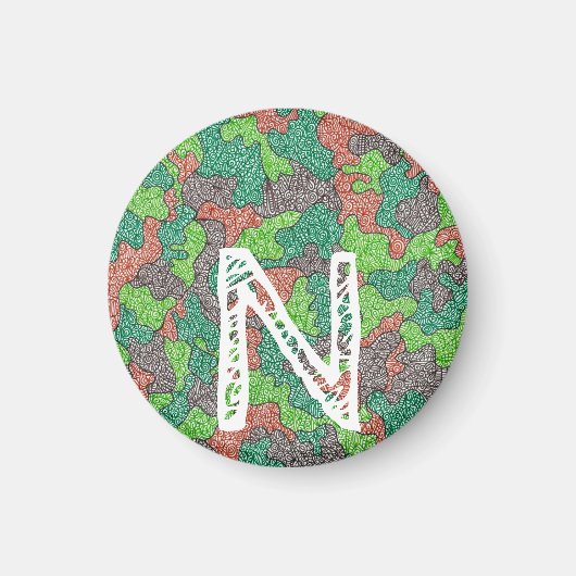 Speciaal Camoflauge Magnet Magneet (Voorkant)