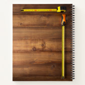 Speciaal Carpentry-Notitieboek Notitieboek (Achterkant)