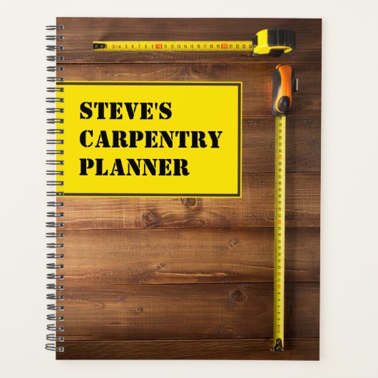 Speciaal Carpentry Planner (Voorkant)