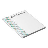 Speciaal Clarinet Musician Teacher Player Gift Notitieblok (Schuin)