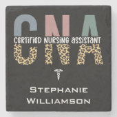 Speciaal CNA-gecertificeerd verpleegassistent Stenen Onderzetter (Voorkant)