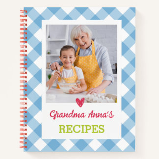 Speciaal Cookbook (je foto) Ontvang Notitieboek