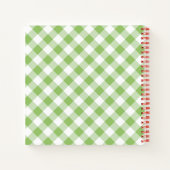 Speciaal Cookbook (je foto) Ontvang Notitieboek (Achterkant)