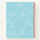 Speciaal Cookbook (je foto) Ontvang Notitieboek (Achterkant)