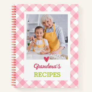 Speciaal Cookbook (je foto) Ontvang Notitieboek