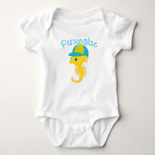 Speciaal Cute Baby Seahorse Baby shower Gift Romper