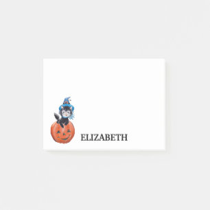 Speciaal Cute Cat met pomkin Post-it® Notes