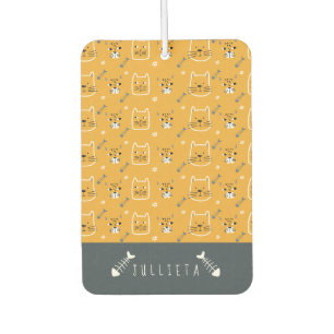 Speciaal Cute Cats Modern Pattern Luchtverfrisser