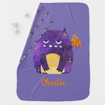 Speciaal Cute monsterbaby baby Baby Blanket