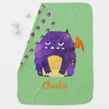 Speciaal Cute monsterbaby baby Baby Blanket