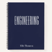 Speciaal design van de Engineering Grafiek Notitieboek (Voorkant)