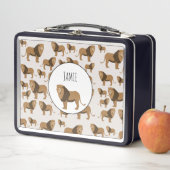 Speciaal dierlijk Oerwoud lionpatroon (In situ)