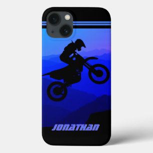 Speciaal Dirt Bike Night Ride Motocross iPhone 13 Hoesje