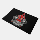 Speciaal draagbaar gewicht Dumbbell Fitness Gym Deurmat (Schuin)