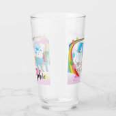 Speciaal Drink Unicorn en regenboogglas Glas (Rechts)