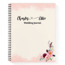 Speciaal Elegant Floral bruiloft tijdschrift
