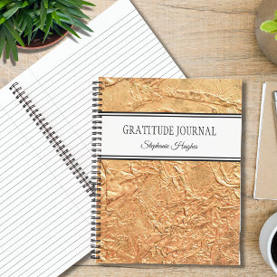 Speciaal Elegant Gold Gratitude Journal Notitieboek
