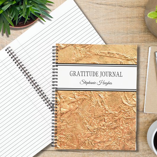 Speciaal Elegant Gold Gratitude Journal Notitieboek