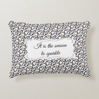 Speciaal elegant kerstpatroon accent kussen