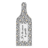 Speciaal elegant kerstpatroon snijplank (Voorkant)