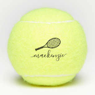Speciaal Elegant Script Name Penn Tennisballen
