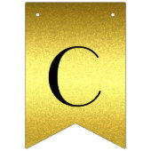 Speciaal elegante gouden banner (Derde vlag)