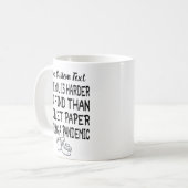 Speciaal en grappig Quarantine Gift Idea Koffiemok (Voorkant links)