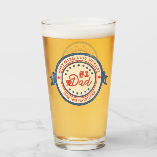 Speciaal Etiket #1 DAD Glas (Voorkant gevuld)