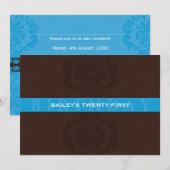 SPECIAAL EVENEMENT UITNODIGT:: finesse 2L Kaart (Voorkant / Achterkant)