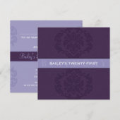 SPECIAAL EVENEMENT UITNODIGT:: finesse 3SQ Kaart (Voorkant / Achterkant)