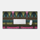 Speciaal Fantasy Patroon Abstract Kleurrijke Fract Bureaumat (Keyboard & Muis)