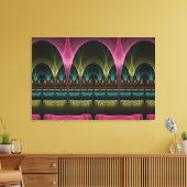 Speciaal Fantasy Patroon Abstract Kleurrijke Fract Canvas Afdruk (Insitu (Woonkamer))