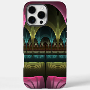 Speciaal Fantasy Patroon Abstract Kleurrijke Fract iPhone 16 Pro Max Hoesje