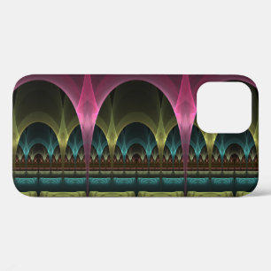Speciaal Fantasy Patroon Abstract Kleurrijke Fract iPhone 12 Hoesje