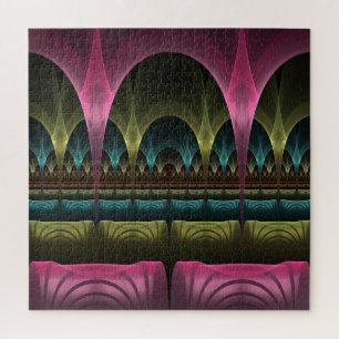 Speciaal Fantasy Patroon Abstract Kleurrijke Fract Legpuzzel