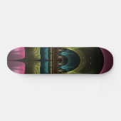 Speciaal Fantasy Patroon Abstract Kleurrijke Fract Skateboard (Horizontaal)