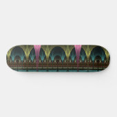Speciaal Fantasy Patroon Abstract Kleurrijke Fract Skateboard (Horizontaal)