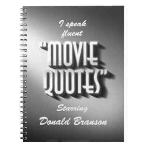 Speciaal filmprijsjournaal notitieboek